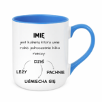Kubek z dowolnym imieniem "Kobieta"