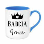 Kubek z dowolnym imieniem "Babcia"