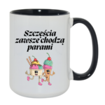 Kubek "Szczęścia chodzą parami"