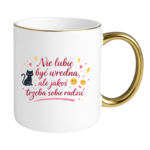 Kubek "Nie lubię być wredna, ale jakoś trzeba sobie radzić"