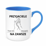 Kubek z dowolnymi imionami "Przyjaciele na zawsze"