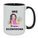 Kubek z dowolnym imieniem "Królowa rozwodowa"