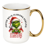 Kubek z dowolnym imieniem "Jesteś moją ulubioną debilką"