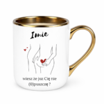 Kubek z dowolnym imieniem "Wiesz że cię nie (o)puszczę