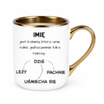 Kubek z dowolnym imieniem "Kobieta"