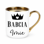 Kubek z dowolnym imieniem "Babcia"