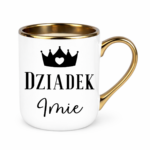Kubek z dowolnym imieniem "Dziadek"