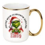 Kubek z dowolnym imieniem "Jesteś moim ulubionym debilem"