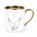 Kubek z dowolnymi imionami "Serce"