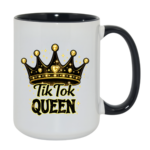 Kubek "Tik tok Queen"