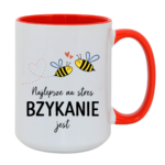 Kubek "Najlepsze na stres bzykanie jest"