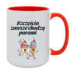 Kubek "Szczęścia chodzą parami"