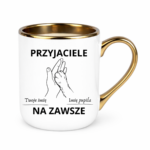Kubek z dowolnymi imionami "Przyjaciele na zawsze"