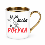 Kubek "Jak kocha to połyka"