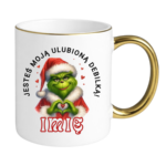 Kubek z dowolnym imieniem "Jesteś moją ulubioną debilką"