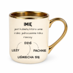 Kubek z dowolnym imieniem "Kobieta"