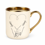 Kubek z dowolnymi imionami "Serce"