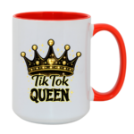 Kubek "Tik tok Queen"