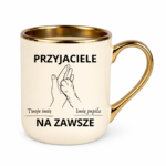 Kubek z dowolnymi imionami "Przyjaciele na zawsze"