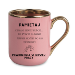 Kubek "Powodzenia w nowej pracy"