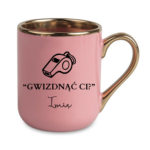 Kubek z dowolnym imieniem "Gwizdnąć Ci?"