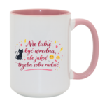 Kubek "Nie lubię być wredna, ale jakoś trzeba sobie radzić"