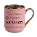 Kubek z dowolnym napisem dziadek, wujek, tata "Tak wygląda najlepszy"