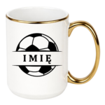 Kubek z dowolnym imieniem "Piłka"