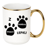 Kubek "Z sierścią smakuje lepiej"