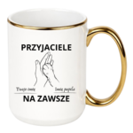 Kubek z dowolnymi imionami "Przyjaciele na zawsze"