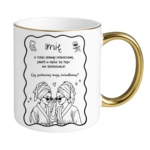 Kubek z dowolnym imieniem "Czy zostaniesz moją świadkową?"