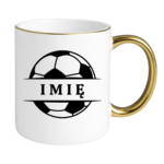 Kubek z dowolnym imieniem "Piłka"