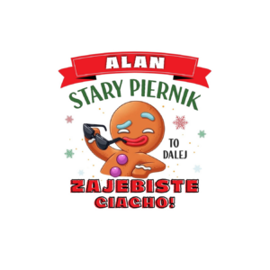 Kubek z dowolnym imieniem "Stary piernik"