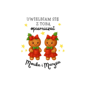 Kubek z dowolnymi imionami "Uwielbiam się z tobą opierniczać"