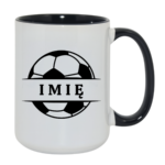 Kubek z dowolnym imieniem "Piłka"