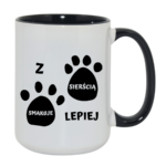 Kubek "Z sierścią smakuje lepiej"