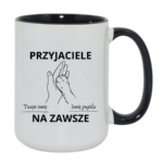 Kubek z dowolnymi imionami "Przyjaciele na zawsze"