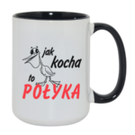 Kubek "Jak kocha to połyka"