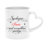 Kubek z dowolnym imieniem "Nad wszystkim panuje"