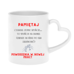 Kubek "Powodzenia w nowej pracy"