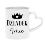 Kubek z dowolnym imieniem "Dziadek"