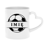 Kubek z dowolnym imieniem "Piłka"