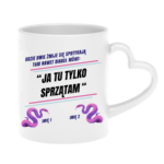 Kubek z dowolnymi imionami "Kiedy dwie żmije się spotykają"