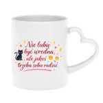 Kubek "Nie lubię być wredna, ale jakoś trzeba sobie radzić"