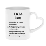 Kubek z dowolnym imieniem "Tata"