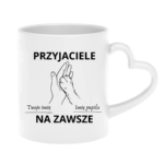 Kubek z dowolnymi imionami "Przyjaciele na zawsze"