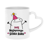 Kubek z dowolnym imieniem "Najlepszego stara ruro"