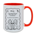 Kubek z dowolnym imieniem "Czy zostaniesz moją świadkową?"