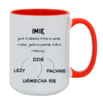 Kubek z dowolnym imieniem "Kobieta"