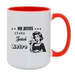 Kubek "Nie jesteś stara jesteś retro"